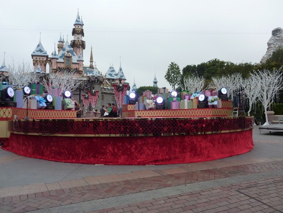 Castle Stage set-up