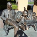 Disney Studios Roy and Minnie Sculpture