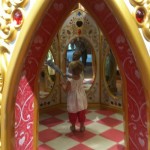 Entering the world of the castle's Magic Mirrors.