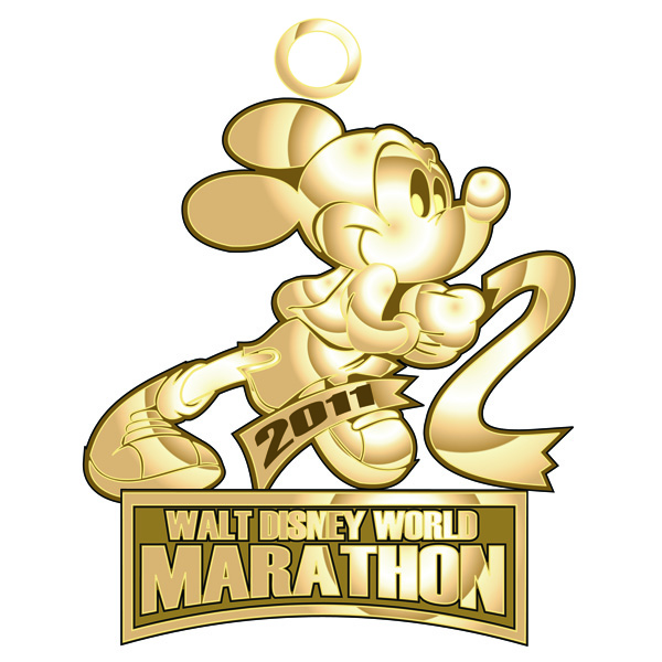 New Finisher Medal for Walt Disney World Marathon