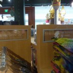 Inspirational Disney thoughts can be found in the fixtures to help spur on your Imagination while shopping.