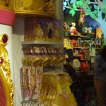 Princess items are displayed on the castle walls.
