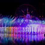 World of Color, as viewed from the Paradise Pier Bridge