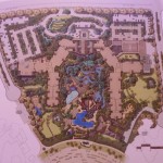 A map of the new Aulani Resort, currently under construction.