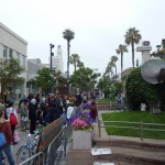 TDS Santa Monica Crowds line the promenade