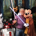 'Star Wars' creator George Lucas at Walt Disney World in Floridf
