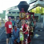 DL 5K  Backstage Photo Op with the trains