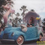 Ariel parade car