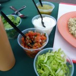 DL Tamales - the toppings