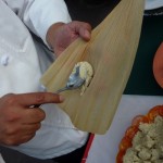 DL Tamales - Spreading the Masa