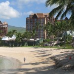 Aulani Construction Beach