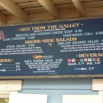 DL Harbor Galley Menu