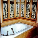 DL GCH Frank Lloyd Wright Suite Master Bath windows