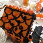 DL Jazz Kitchen Haunted Gingerbread Finished Roof and Front