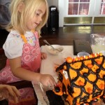 DL Jazz Kitchen Haunted Gingerbread Lily Decorates the Front Yard