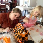 DL Jazz Kitchen Haunted Gingerbread Finishing the back