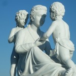 DL Walt's Grave  Mother Children sculpture