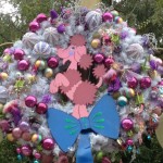 DL Small World Holiday Wreaths French Poodle