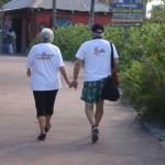Valentine's Day Jeff and Val at Castaway Cay