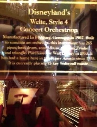DL Arcade Orchestrion Plaque snapshot