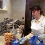 DL Gibson Girl Making Waffles