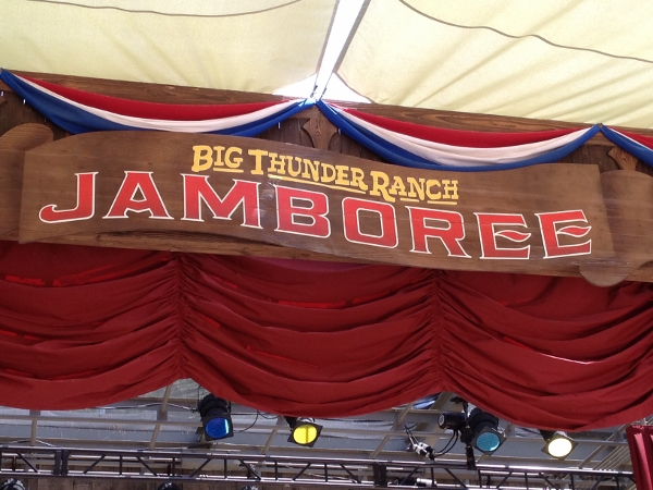 DL Big Thunder Jamboree Stage Sign
