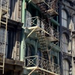 DL Movie Studio Tours NY Street Fire escapes
