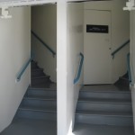 Entrance to the Observation Deck takes you up several stairs