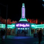 DL DCA Holiday Ramones at night