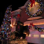DL DCA Holiday Cars Land City Hall decor